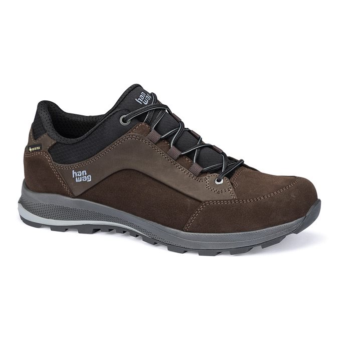 Hanwag Banks Low GTX, mocca/black-47 / UK 12 - Vandresko