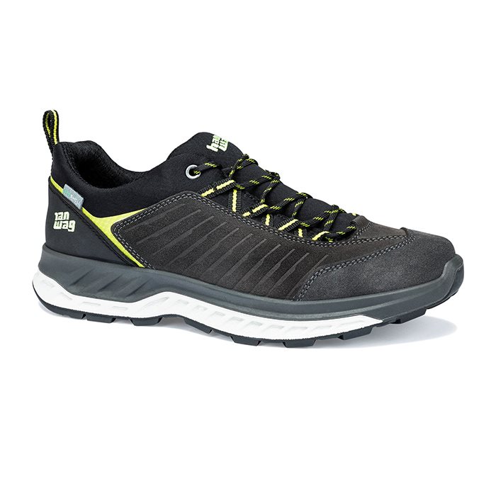 Hanwag Blueridge Low Men ES, asphalt/yellow-43 / UK 9 - Vandresko