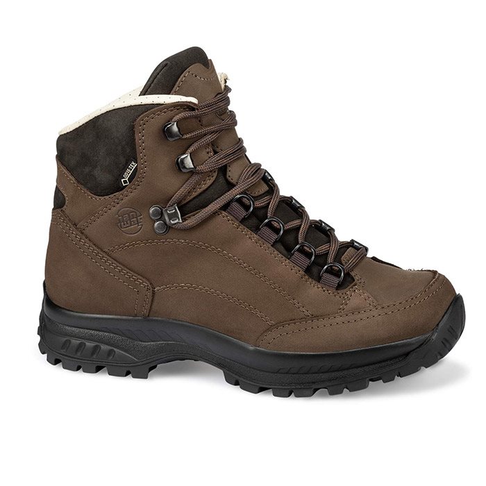 Hanwag Canyon Wide Lady GoreTex vandrestøvler, earth brown