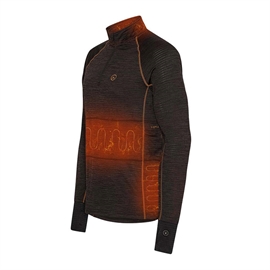 Happyhot Yukon Half-Zip Herre varmeundertrøje m/app