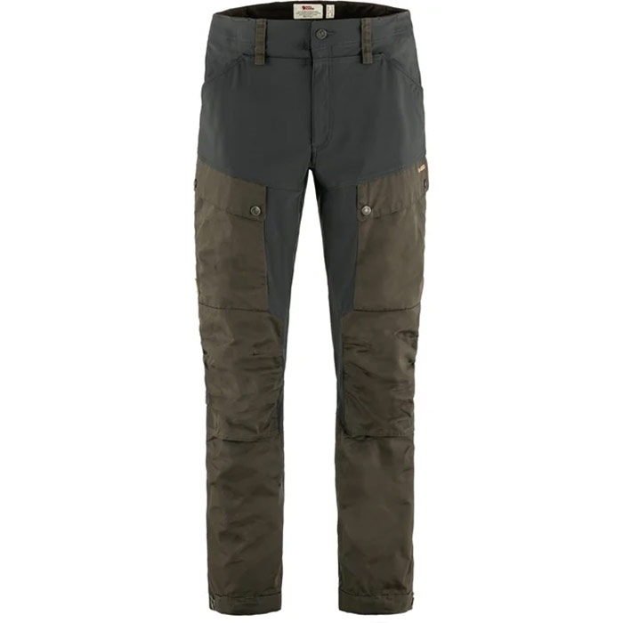 Fjällräven Keb Trousers Herre / Mænd-Grøn / Grå-54-regular – Bukser