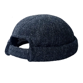 Stetson Docker Herringbone wool, mørkeblå