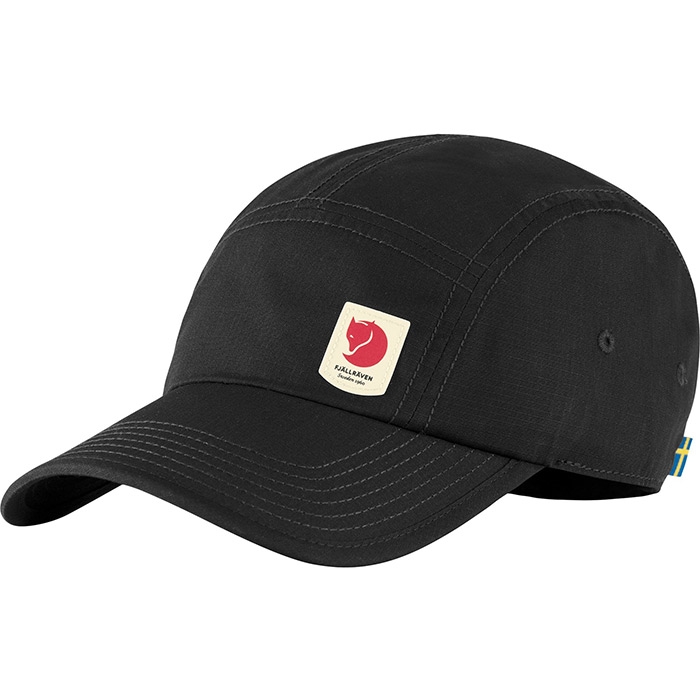 Fjällräven High Coast Lite Cap-black-S/M - Baseball cap, kasket