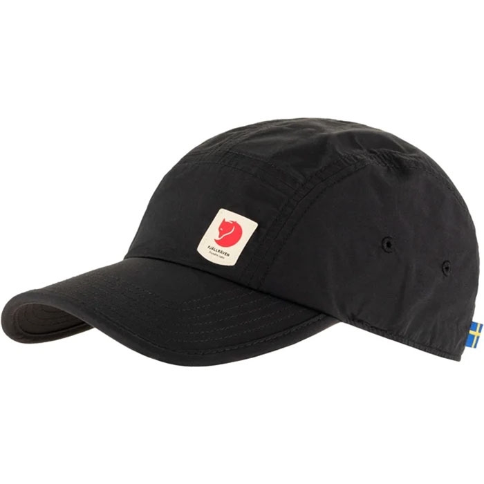 Fjällräven High Coast Wind Cap-black-S/M - Baseball cap, kasket