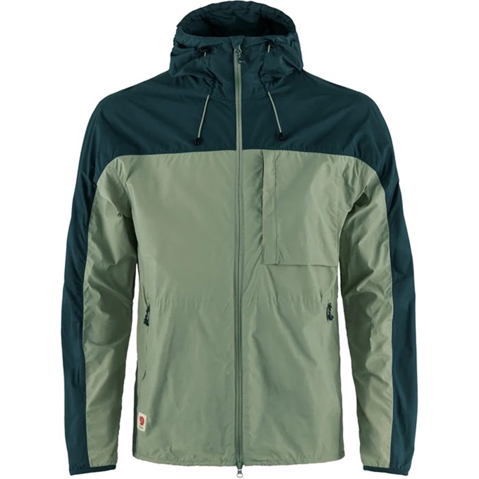 Fjällräven High Coast Wind Jacket Men-patina green / navy-L
