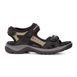 Ecco Offroad Yucatan Dame sandal, black/mole