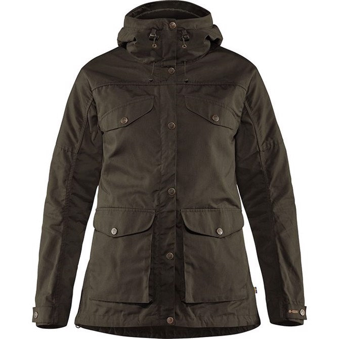 Fjällräven Vidda Pro Jacket Women, dark olive-S