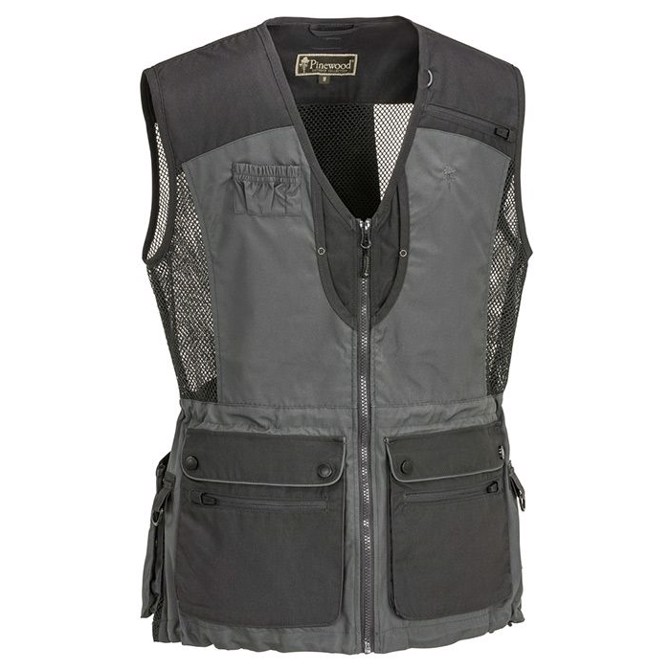 Pinewood Dog-Sports Light vest Dame, m.antracit