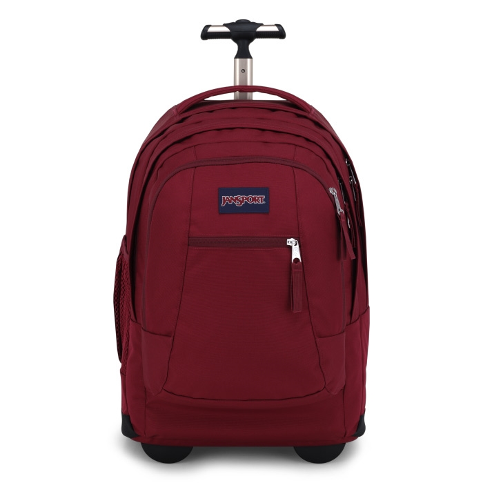 Jansport Driver 8 Trolley rygsæk 36L-russet red - Rejsetasker