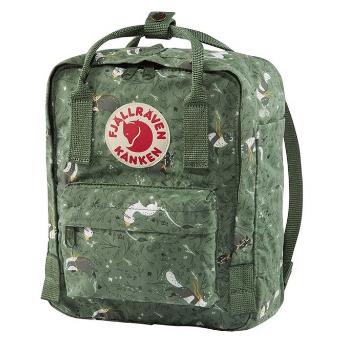 Fjällräven Kånken Art Mini-green fable