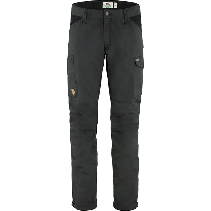 Fjällräven Kaipak Trousers Herre / Mænd-dark grey black-54-regular - Herretøj