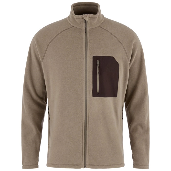 Fjällräven Kaipak Fleece Herre / Mænd-suede brown/dark oak-L - Fleecejakker