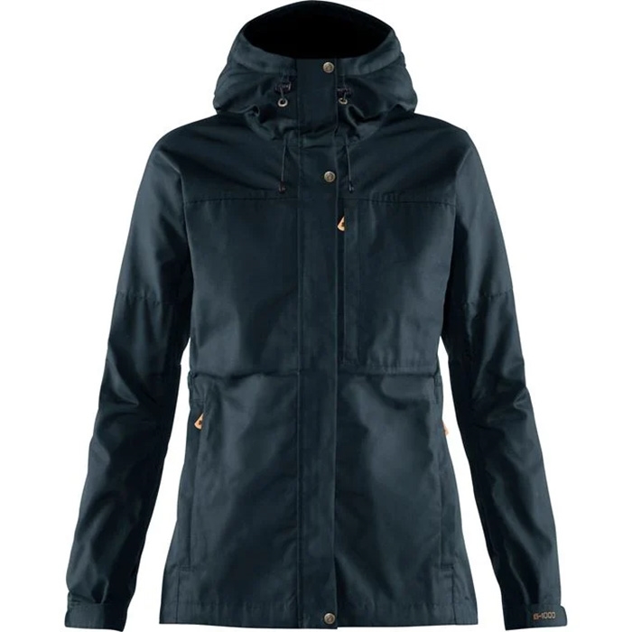 Fjällräven Kaipak Jacket Kvinder / Damer-Mørkeblå-S – Jakker