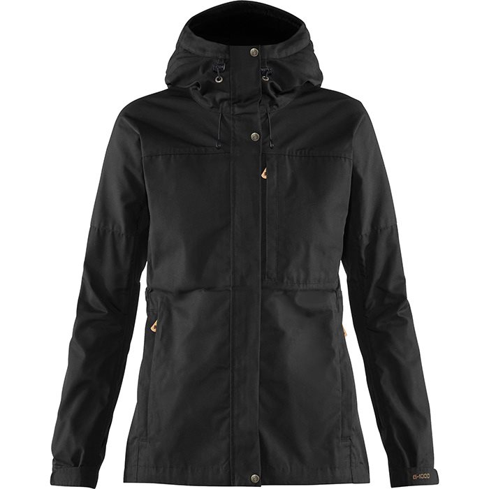 Fjällräven Kaipak Jacket Kvinder / Damer-Sort-L – Jakker
