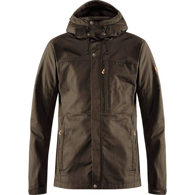 Fjällräven Kaipak Jacket Men-dark olive-L - Jakker