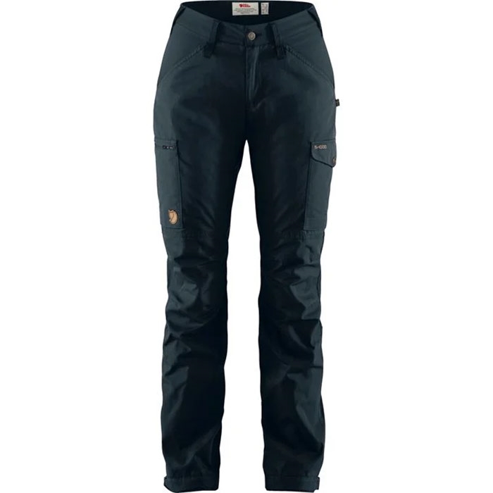 Fjällräven Kaipak Trousers Curved Women-dark navy-40