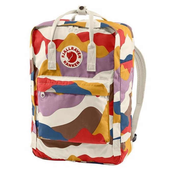 Fjällräven Kånken Art Laptop 17 20L-spring landscape