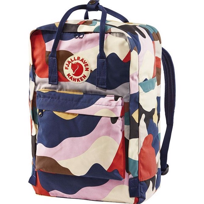 Fjällräven Kånken Art Laptop 17 20L-summer landscape