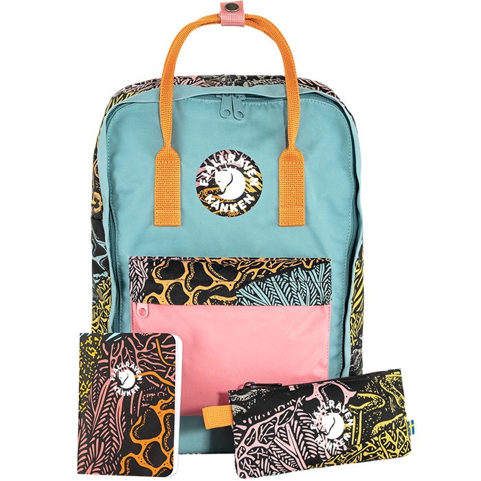 Fjällräven Kånken Art Plus 16L-woodlands