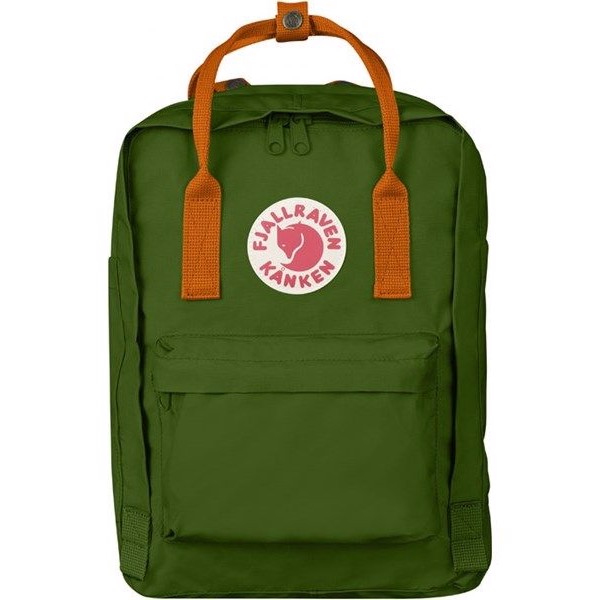 Fjällräven Kånken Laptop 13'' 13L-leaf green burned orange