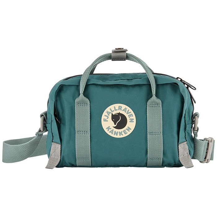 Fjällräven Kånken Koncept Crossbody-teal-frost green - Skuldertasker