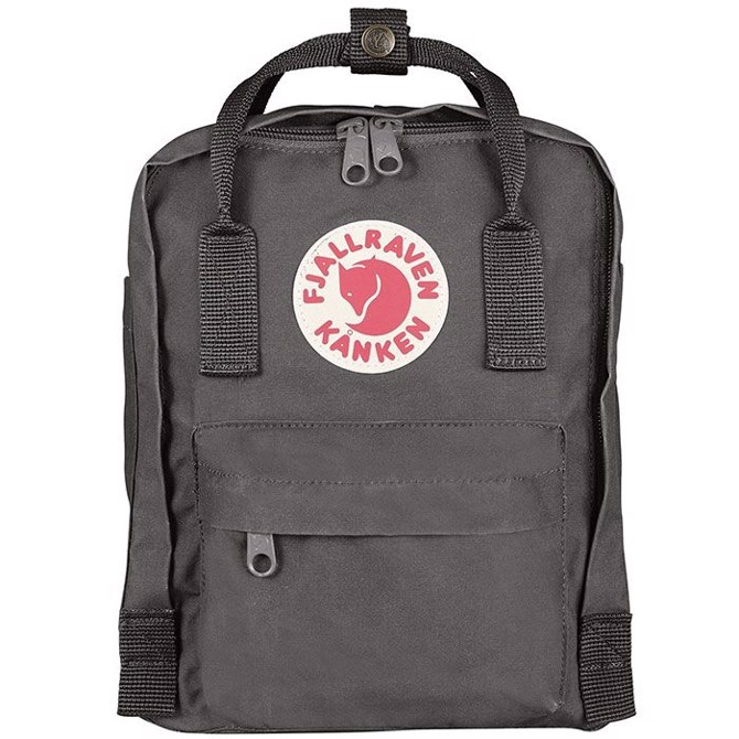 Fjällräven Kånken Mini 7L-super grey – Børnetasker