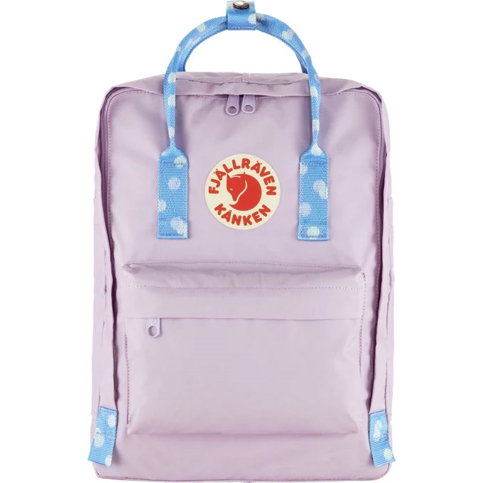Fjällräven Kånken standard-pastel lavender / confetti pattern