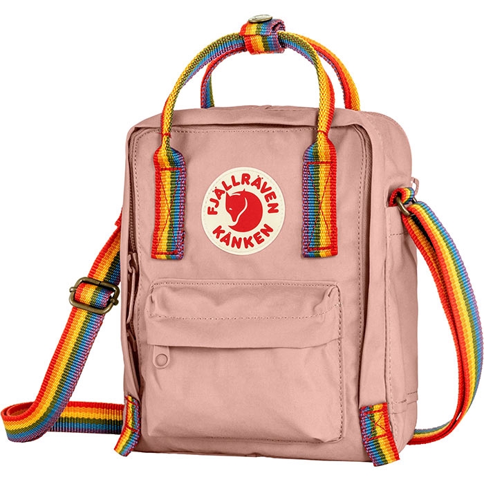 Fjällräven Kånken Rainbow Sling (Sort (BLACK-RAINBOW PTRN/550-907) One size)