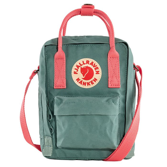 Fjällräven Kånken Sling-frost green peach pink – Små tasker, punge, tilbehør