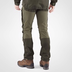 Fjällräven Keb bukser Herre LONG,laurel green / deep forest-56