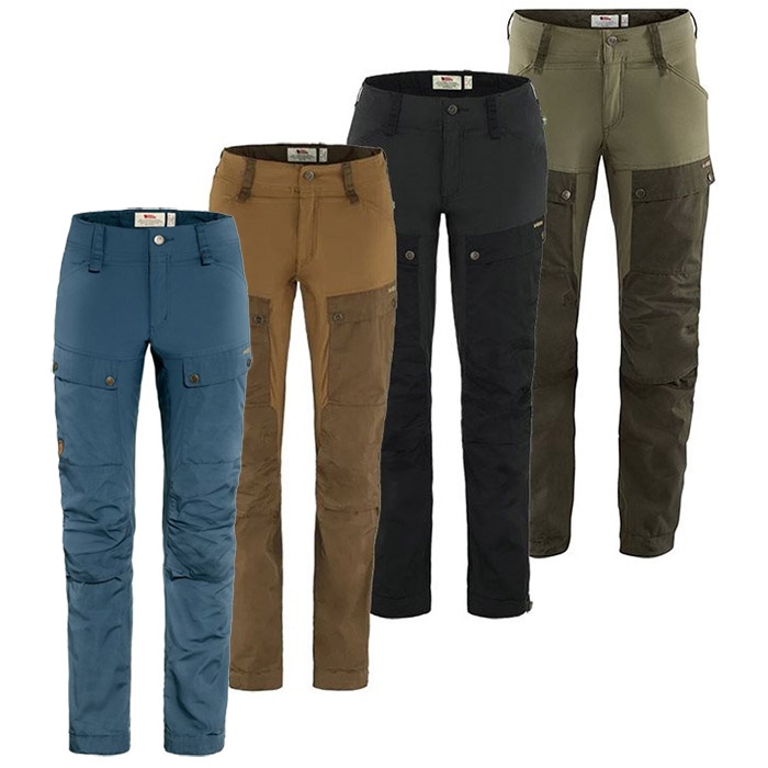 Fjällräven Keb Trousers W Short - Pantaloni Tecnici Elasticizzati Per Donna, Con Tasche
