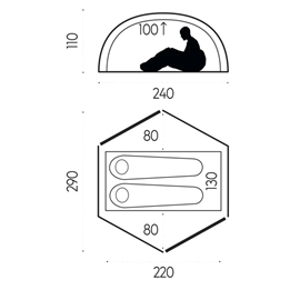 Fjällräven Keb Dome 2 telt