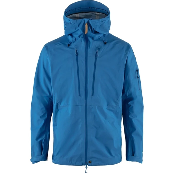 Billede af Fjällräven Keb Eco Shell Jacket Men 30.000mm-alpine blue-XL - Regntøj, poncho hos Outdoornu.dk