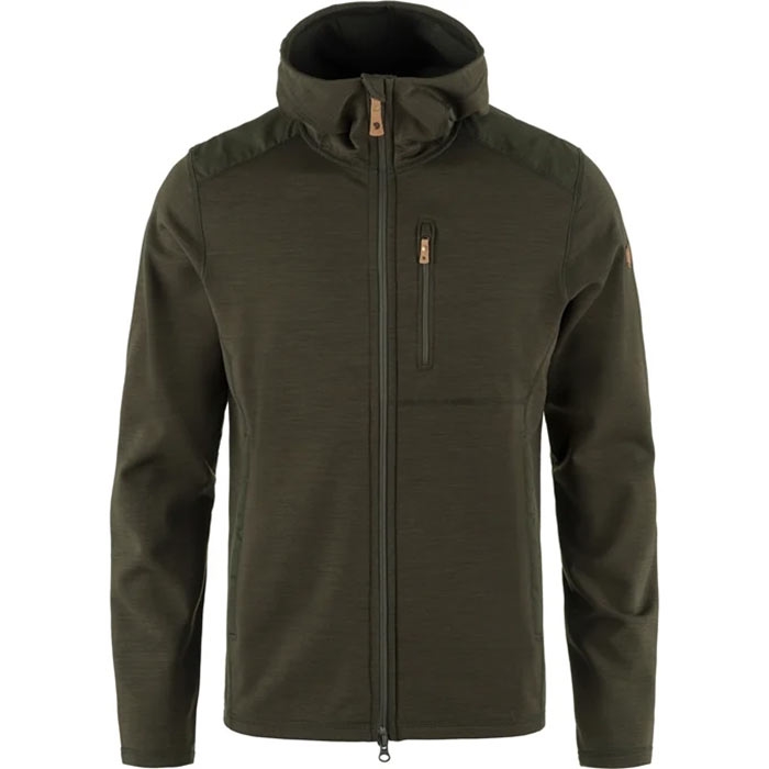 Fjällräven Keb Fleece Hoodie Men-deep forest-L