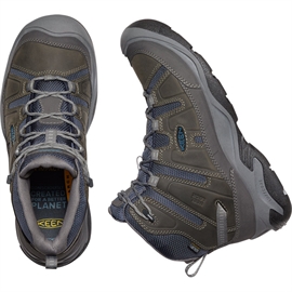 Keen Circadia Mid WP Men, steel grey/legion blue