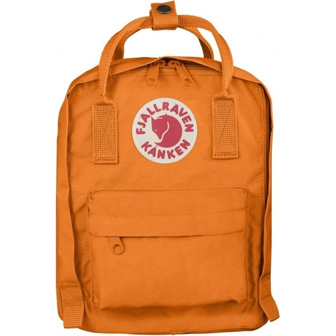 Fjällräven Kånken Kids taske m/brystrem-burnt orange