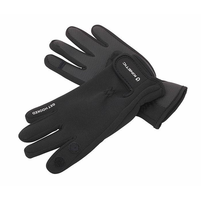 Kinetic neoprene fiskehandsker-L