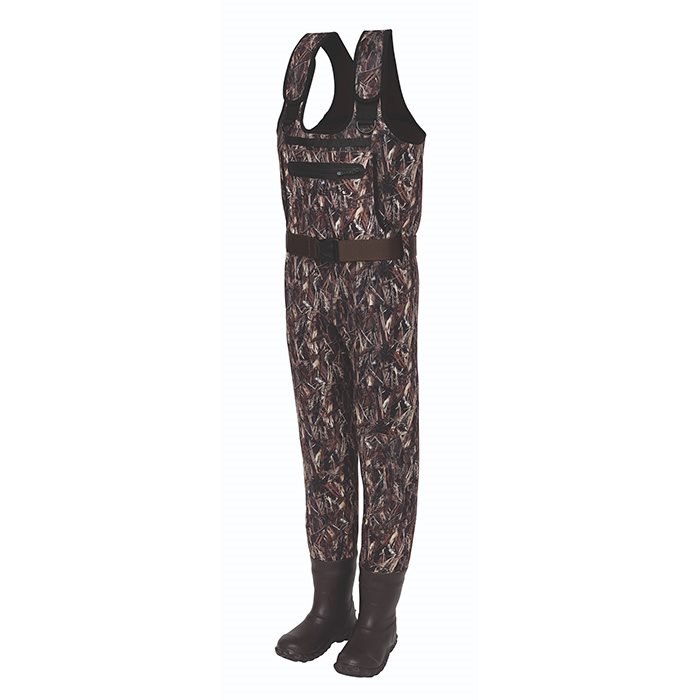 Billede af Kinetic Neorush neopren waders 4,5mm, camo-40/41 - Waders, vadesko hos Outdoornu.dk