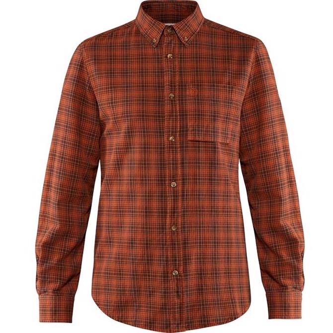 Fjällräven Kiruna Flannel Shirt Men, autumn leaf