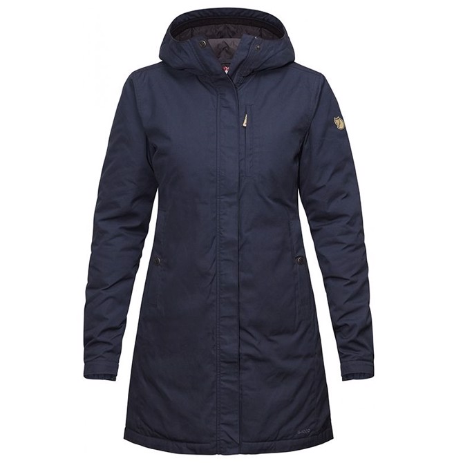 Fjällräven Kiruna Padded Parka Women-dark navy-S - Jakker