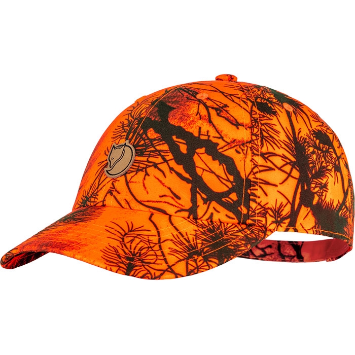 Fjällräven Lappland Camo Cap-orange-L/XL - Baseball cap, kasket