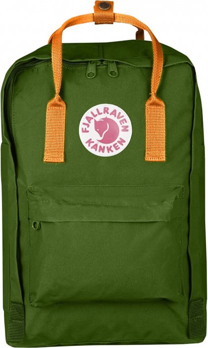 Fjällräven Kånken Laptop 15'' 18L-leaf green burned orange