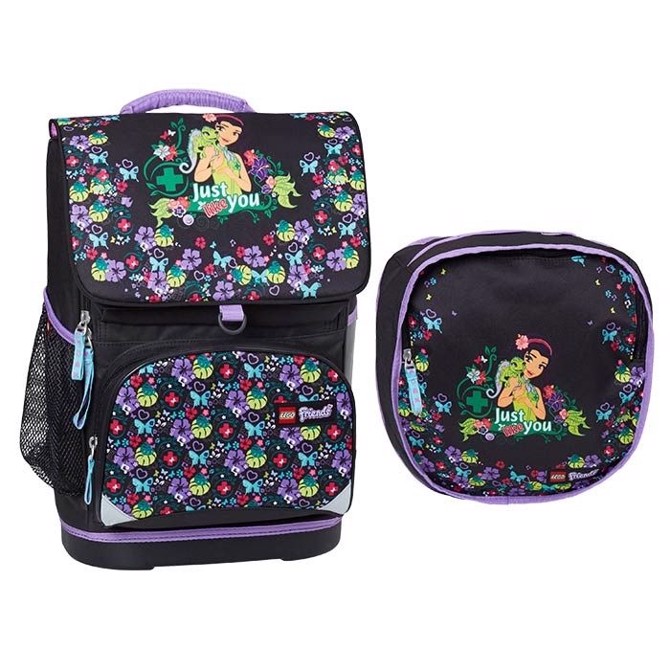 Lego lille skoletaske 23L jungle friends m/gymnastiktaske