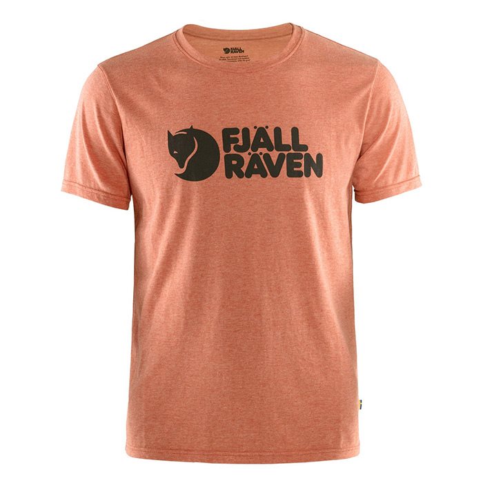 Fjällräven Logo T-Shirt Men-rowan red