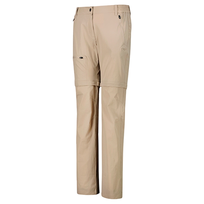 CMP Zip-off pant Woman-sabbia-36 - Bukser