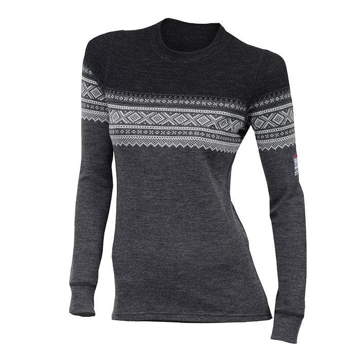 Billede af Aclima Marius Crew neck Woman, norefjell-XL - Undertøj