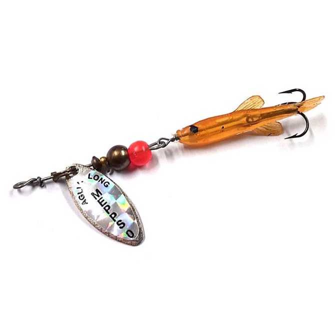 Mepps Mini Salmon long silver, UL spinner - Spinner