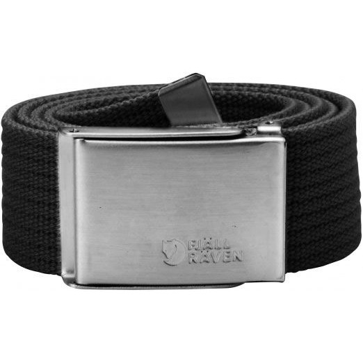 Fjällräven Merano Canvas Belt, 3mm-black