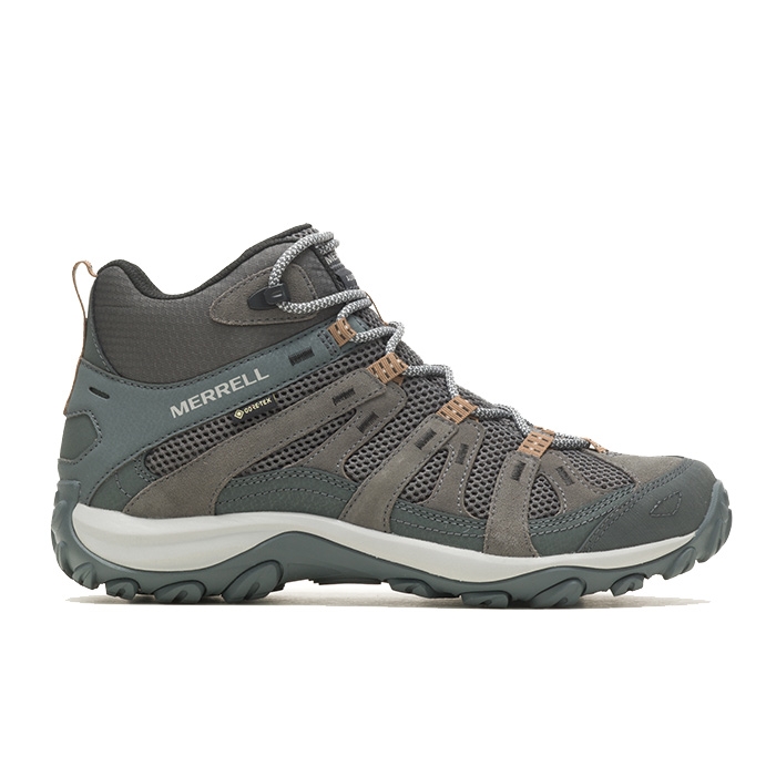 Se Merrell Alverstone II Mid GTX Men, granit-46 - Vandrestøvler hos Outdoornu.dk