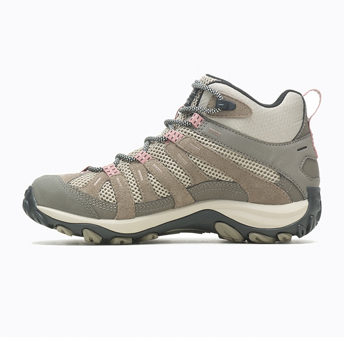 Merrell Alverstone Mid Wide Women, aluminum